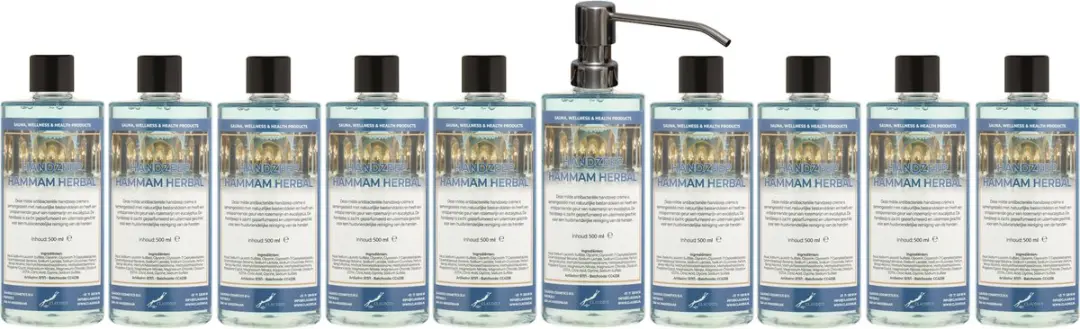 Splashbox Cosmetics Hammam Herbal Handzeep 500ml