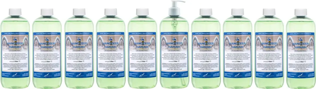 Splashbox Cosmetics Hamam Handzeep 1L - 10 Stuks