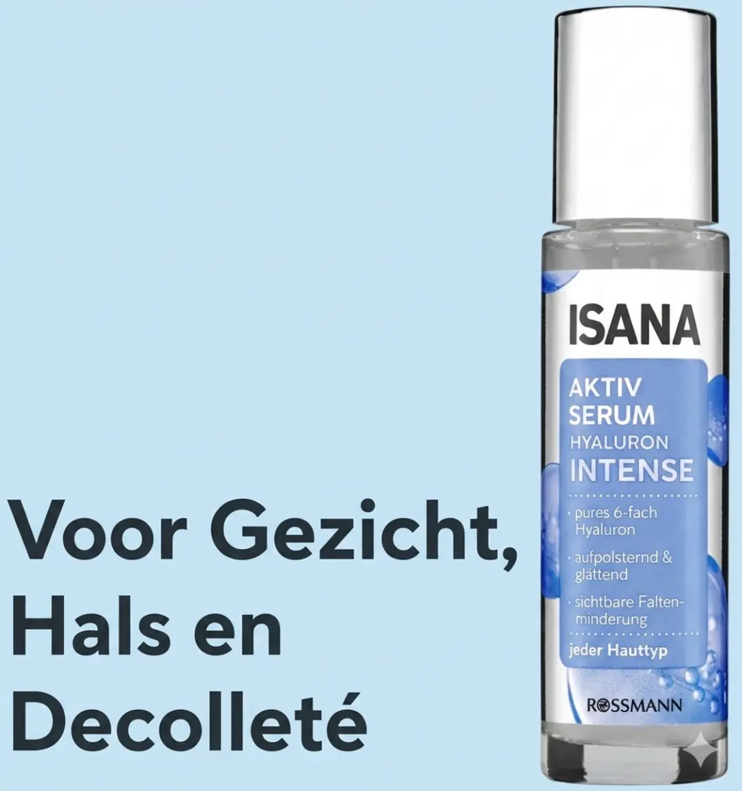 Isana Hyaluron Intense Actief Serum 30ml