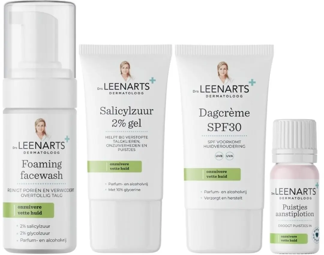 Drs Leenarts Oily/Acne Skincare Routine Set