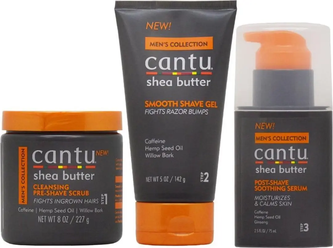Cantu Men Shaving 3-Stap Set