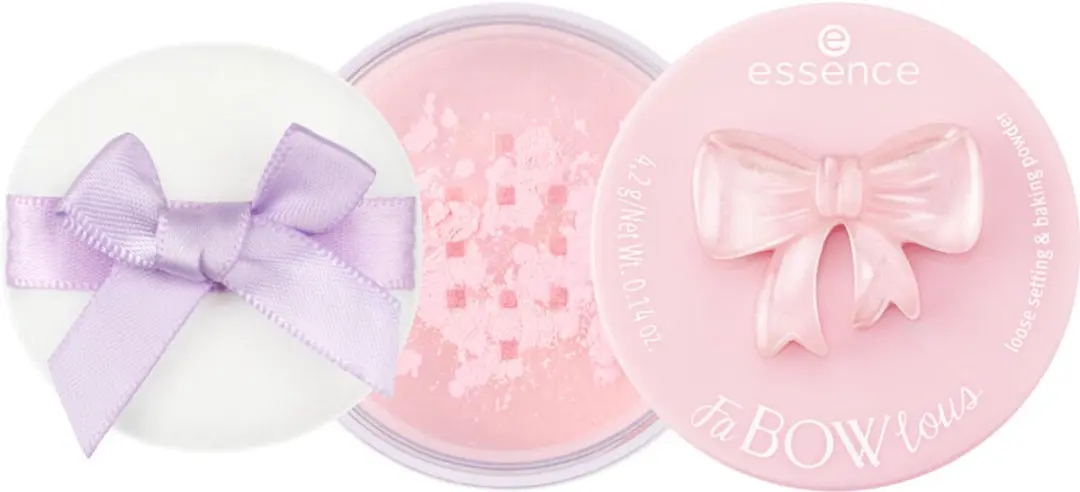 Essence FaBOWlous Loose Setting & Baking Powder 01 Bow Set Go