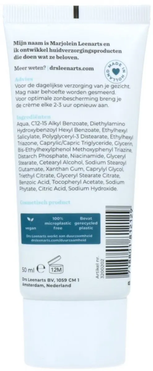 Drs Leenarts Dagcrème SPF 30 - Vette & Acne-prone Huid 50ml