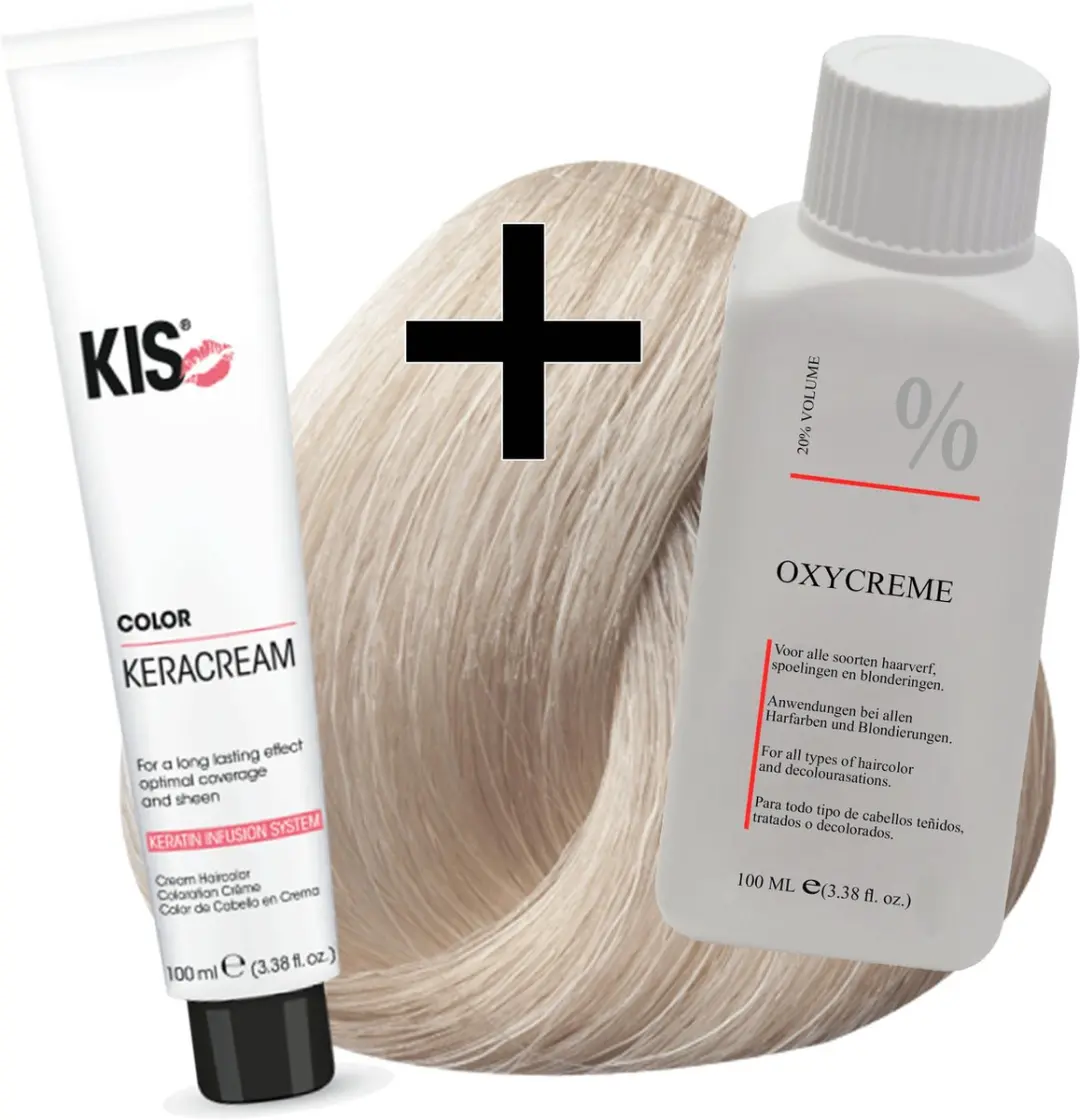 KIS Haarverfset 10SA Super Asblond 100ml