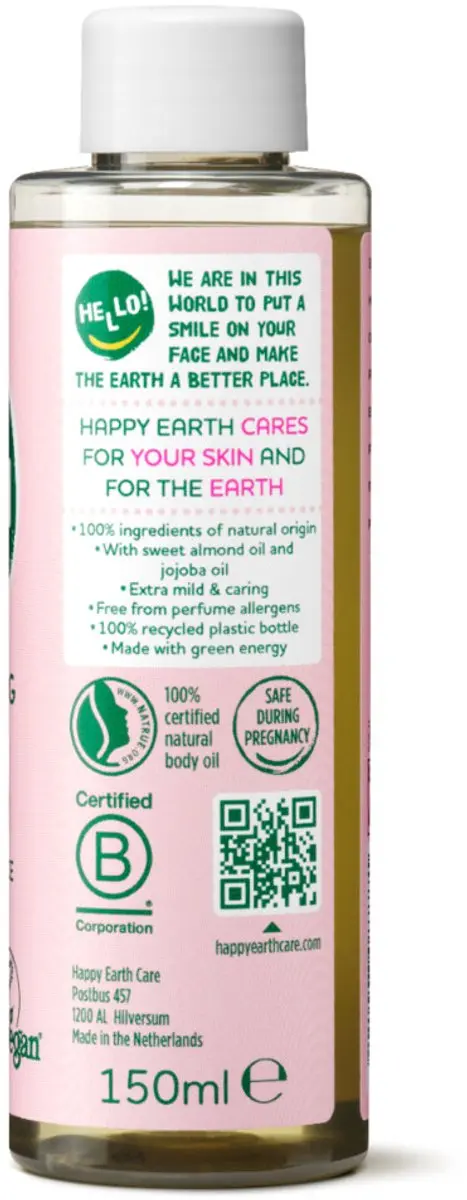 Happy Earth Mama Care Verzorgende Lichaamsolie 150ml