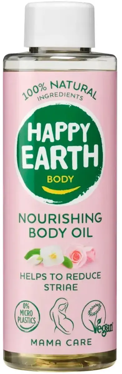 Happy Earth Mama Care Verzorgende Lichaamsolie 150ml