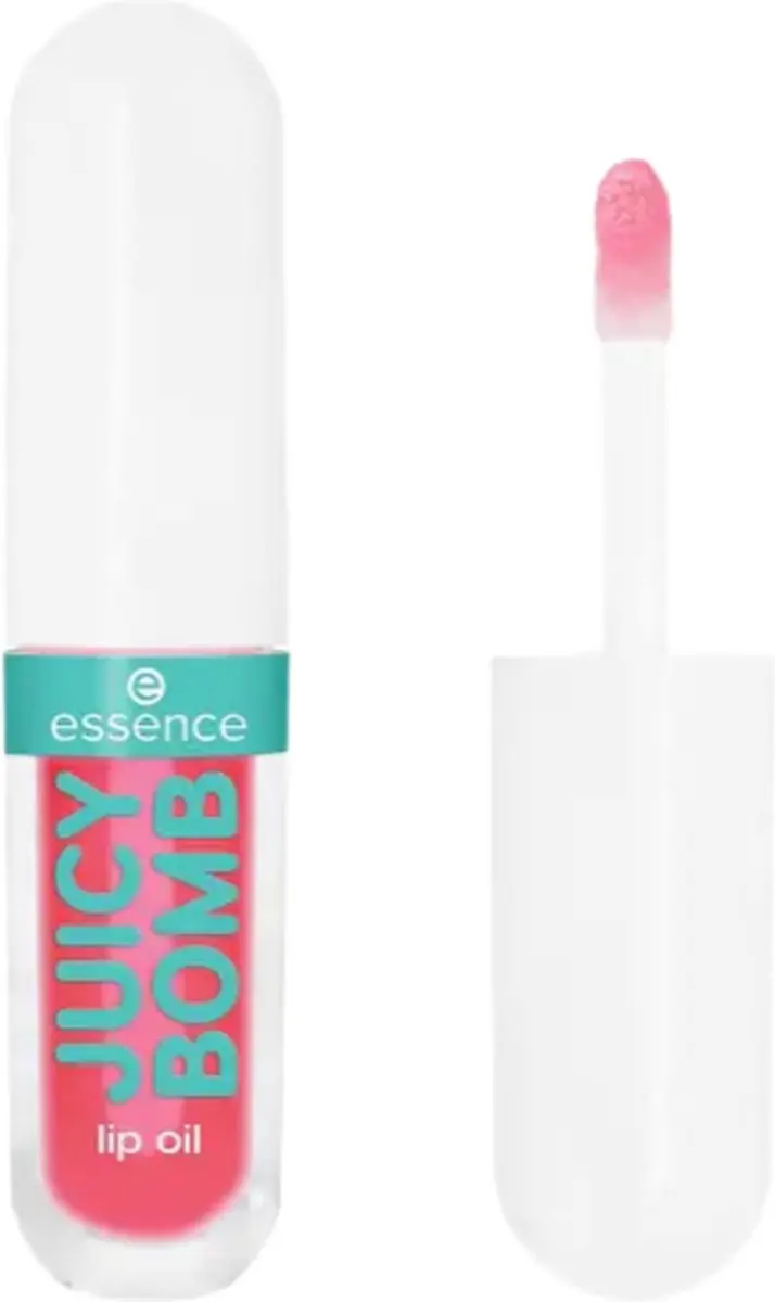 Essence Juicy Glow Juicy Bomb Lip Oil 02 Strawberry Star - 2x 2.4ml