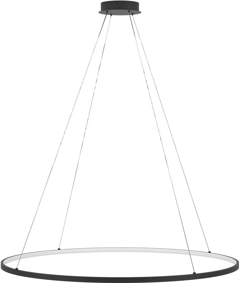 Eglo Parruta Hanglamp - Ø99cm - Zwart/Wit - Dimbaar 2765K