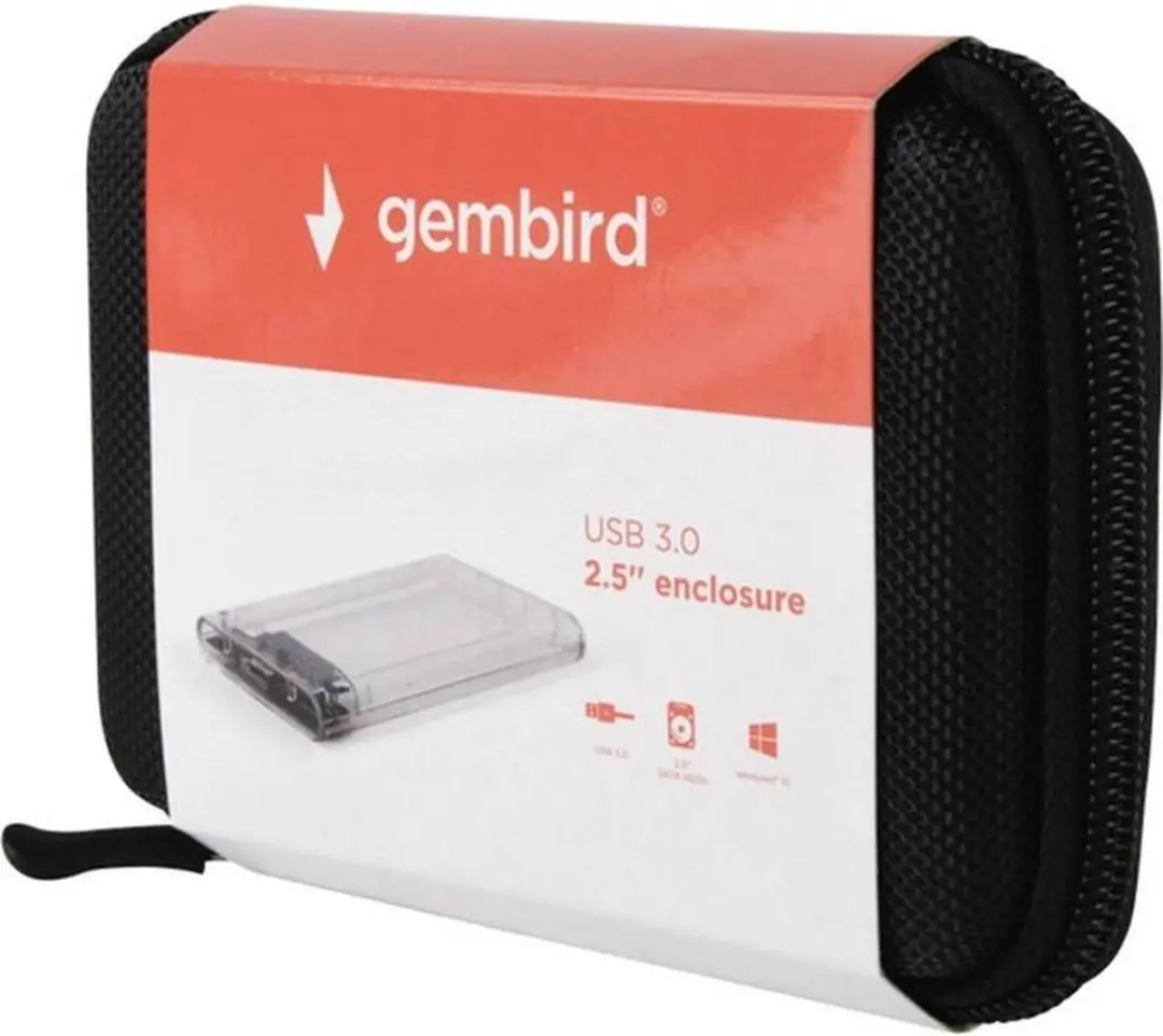 Gembird EE2-U3S9-6 Externe HDD-hoes - 1 Vak - afbeelding 6 van 6
