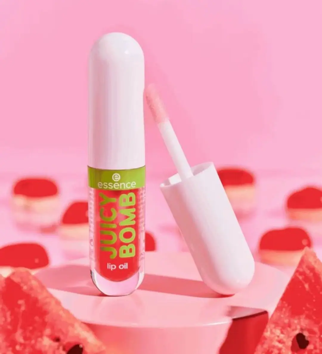 Essence Juicy Glow Juicy Bomb Party Lip Oil 02 Watermelon Wonders - 2 Stuks