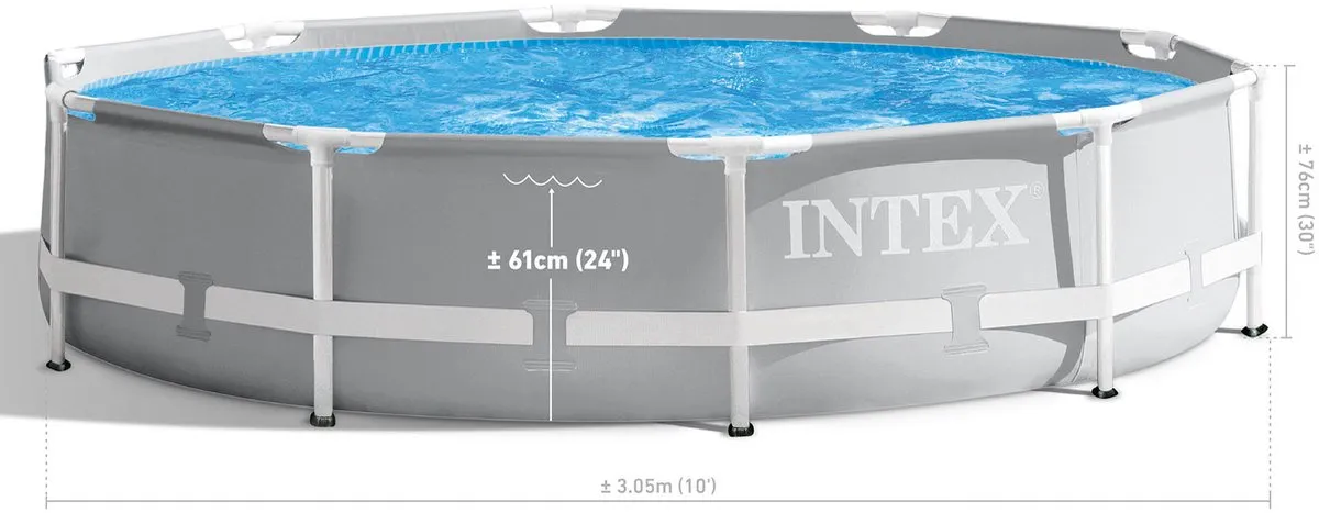 Intex Prism Frame Opzetzwembad 305x76cm - 4485L - 26702GN