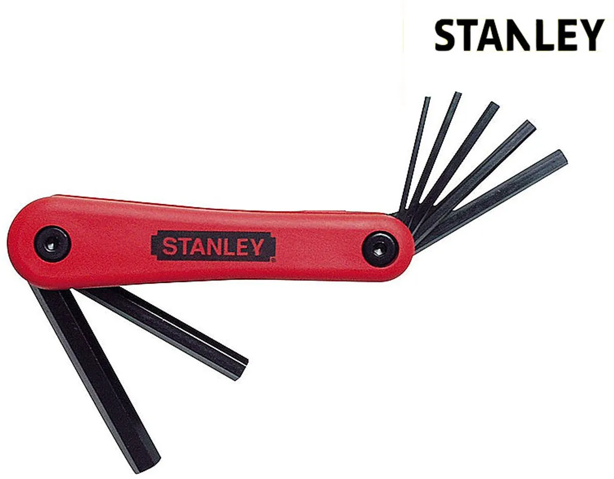 Stanley Stiftsleutelset 7-delig 2.5-10mm - Geel