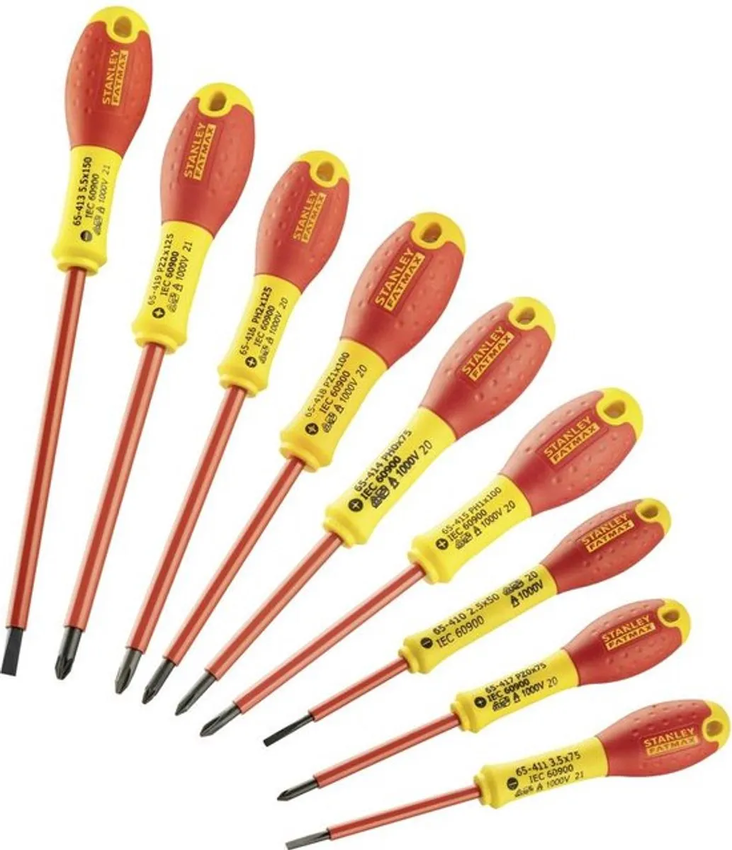 Stanley FatMax FMHT62573-0 Schroevendraaierset VDE - 10-delig