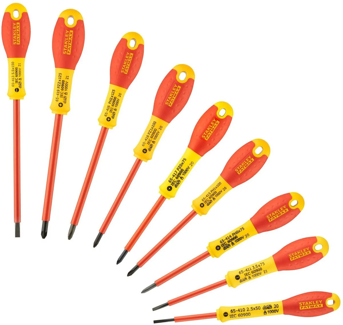 Stanley FatMax FMHT62573-0 Schroevendraaierset VDE