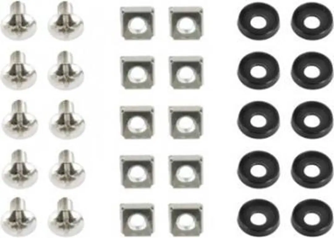 Gembird M6 Schroevenset 19A-FSET-01 - 10 Stuks - Zilver