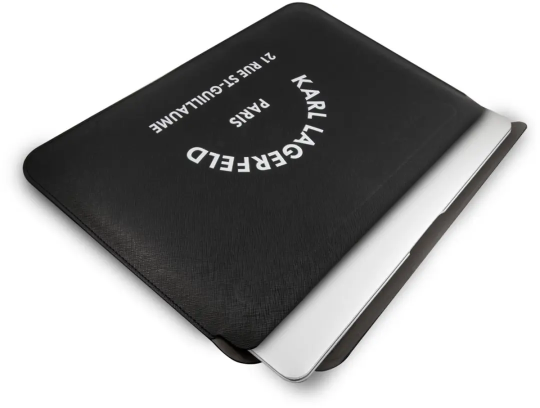 Karl Lagerfeld Rue de St. Guillaume Laptoptas 57983107437 - 16" - Zwart