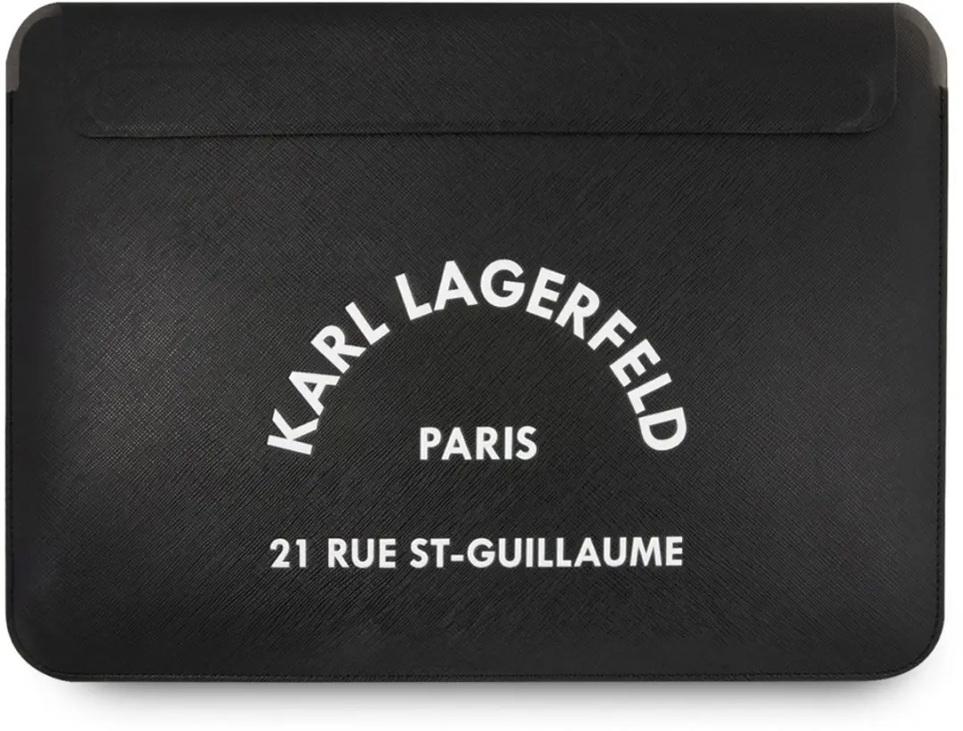 Karl Lagerfeld Rue de St. Guillaume Laptoptas 57983107437 - 16" - Zwart