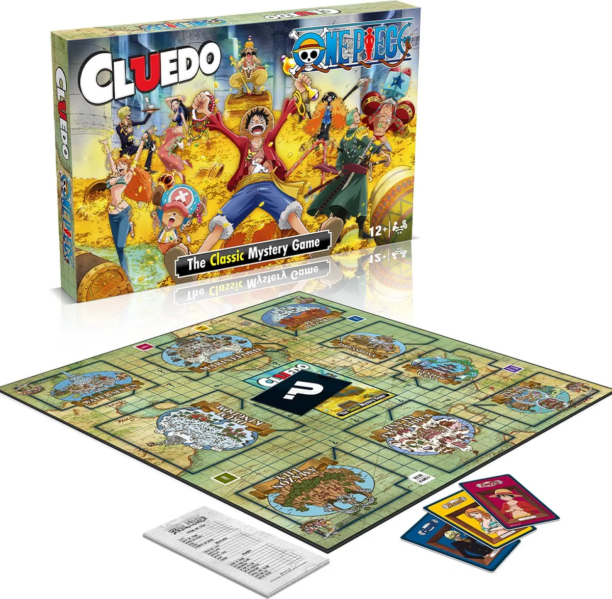 Winning Moves Cluedo One Piece Bordspel - 2-6 Spelers