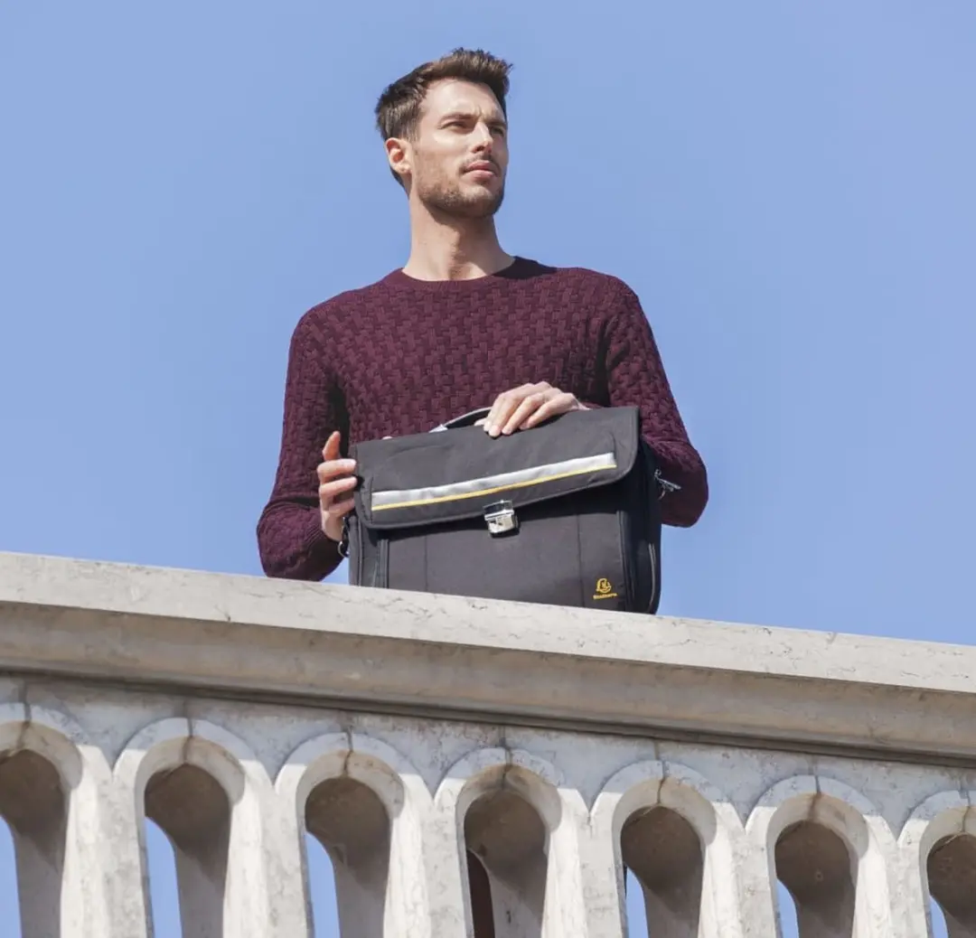 Exacompta Exactive Laptoptas 15,6" - 4 Vakken - Zwart