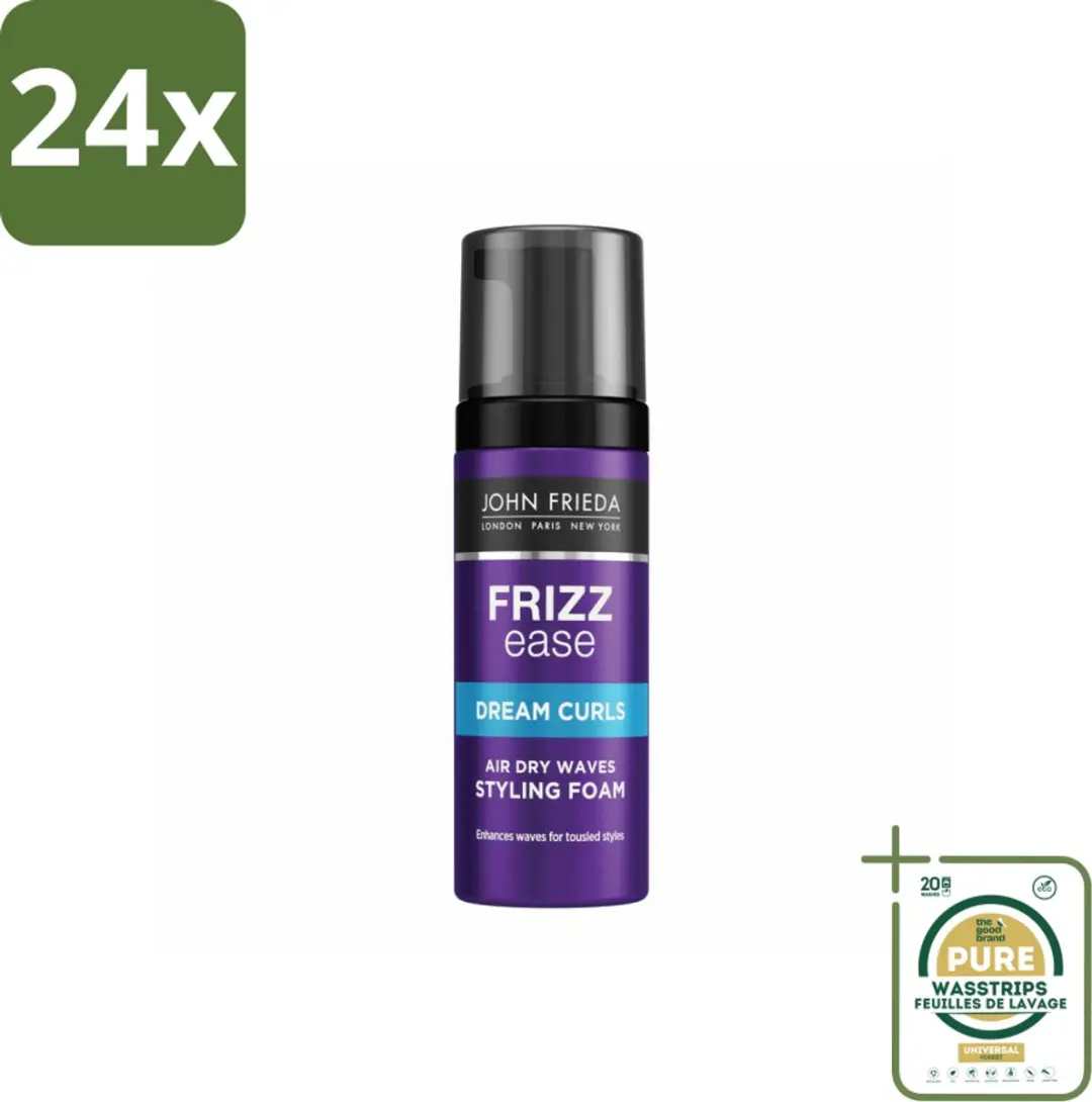 John Frieda Frizz Ease Air Dry Waves Foam Styler 150ml