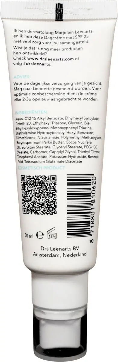 Drs Leenarts Dagcrème SPF 30 50ml - Parfumvrij