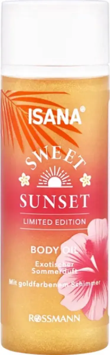 Isana Sweet Sunset Shimmer Body Oil 100ml