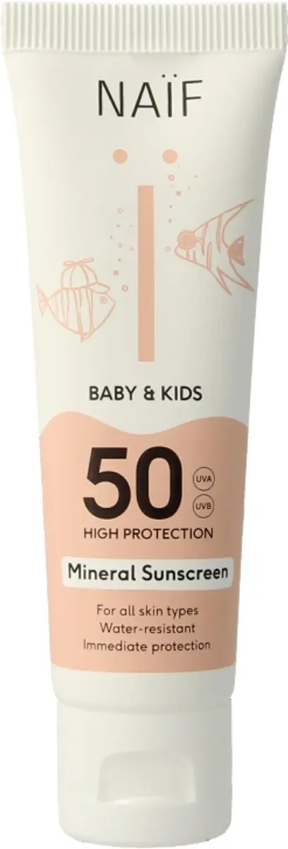 Naïf Zon Baby & Kids Crème SPF50 30ml - afbeelding 6 van 6