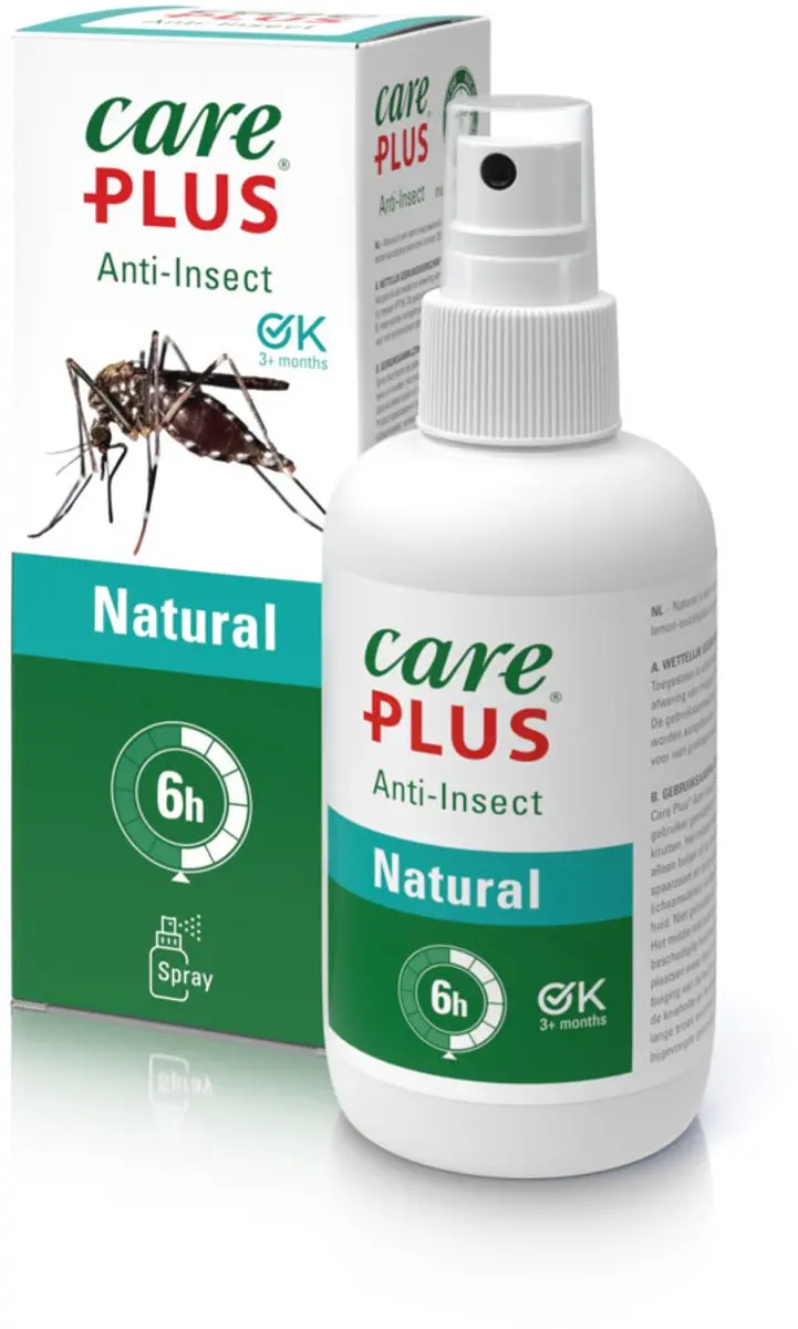 Care Plus Anti Insect Natural Spray 200ml - 2 Stuks