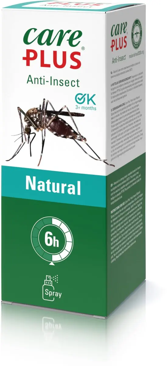 Care Plus Anti Insect Natural Spray 200ml - 2 Stuks