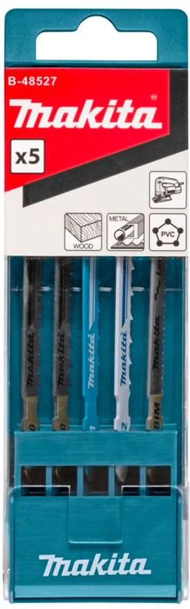 Makita Decoupeerzaagbladset B-48527 - 5 Stuks