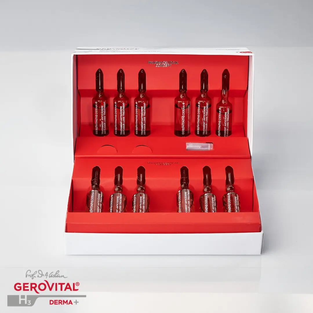 Gerovital Derma+ Haaruitval Ampullen 12x10ml