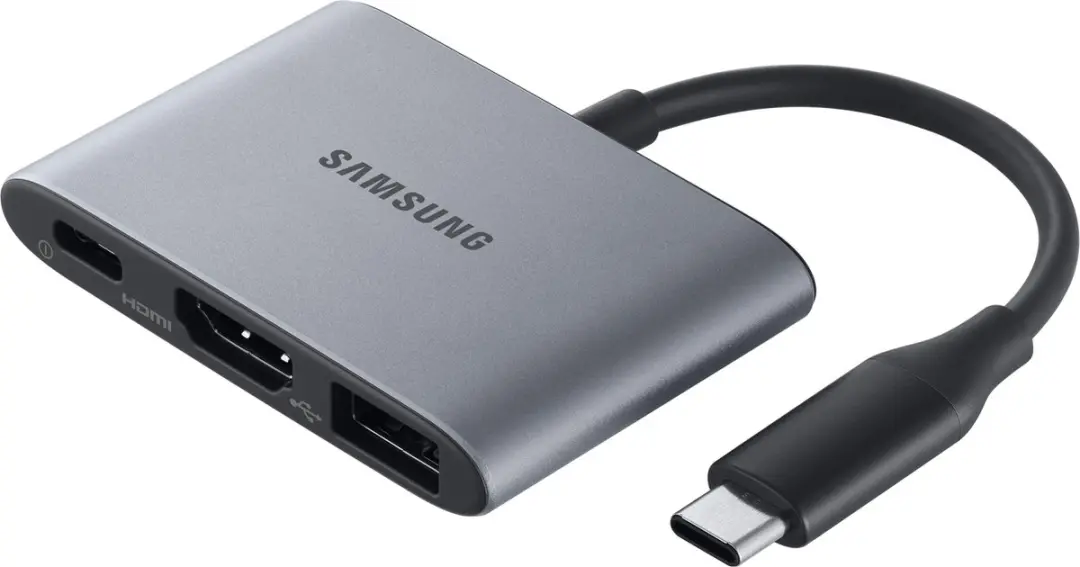 Samsung Multiport Adapter EE-P3200BJ - USB-C naar HDMI/USB 3.1 - Zilver