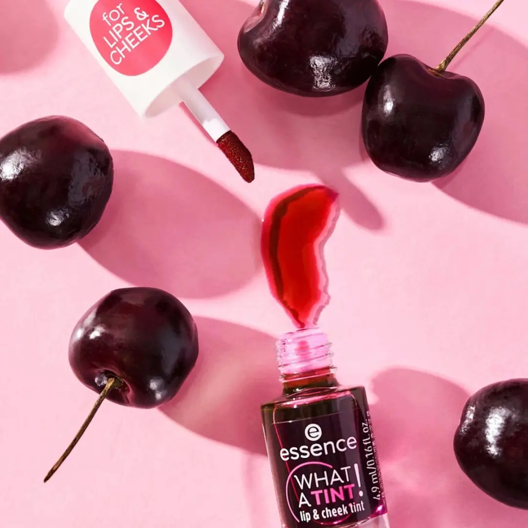 Essence WHAT A TINT! Liptint Lippen & Wangen 01 - Kiss from a rose