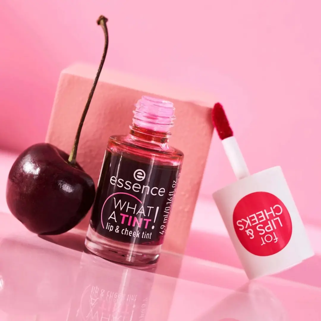 Essence WHAT A TINT! Liptint Lippen & Wangen 01 - Kiss from a rose