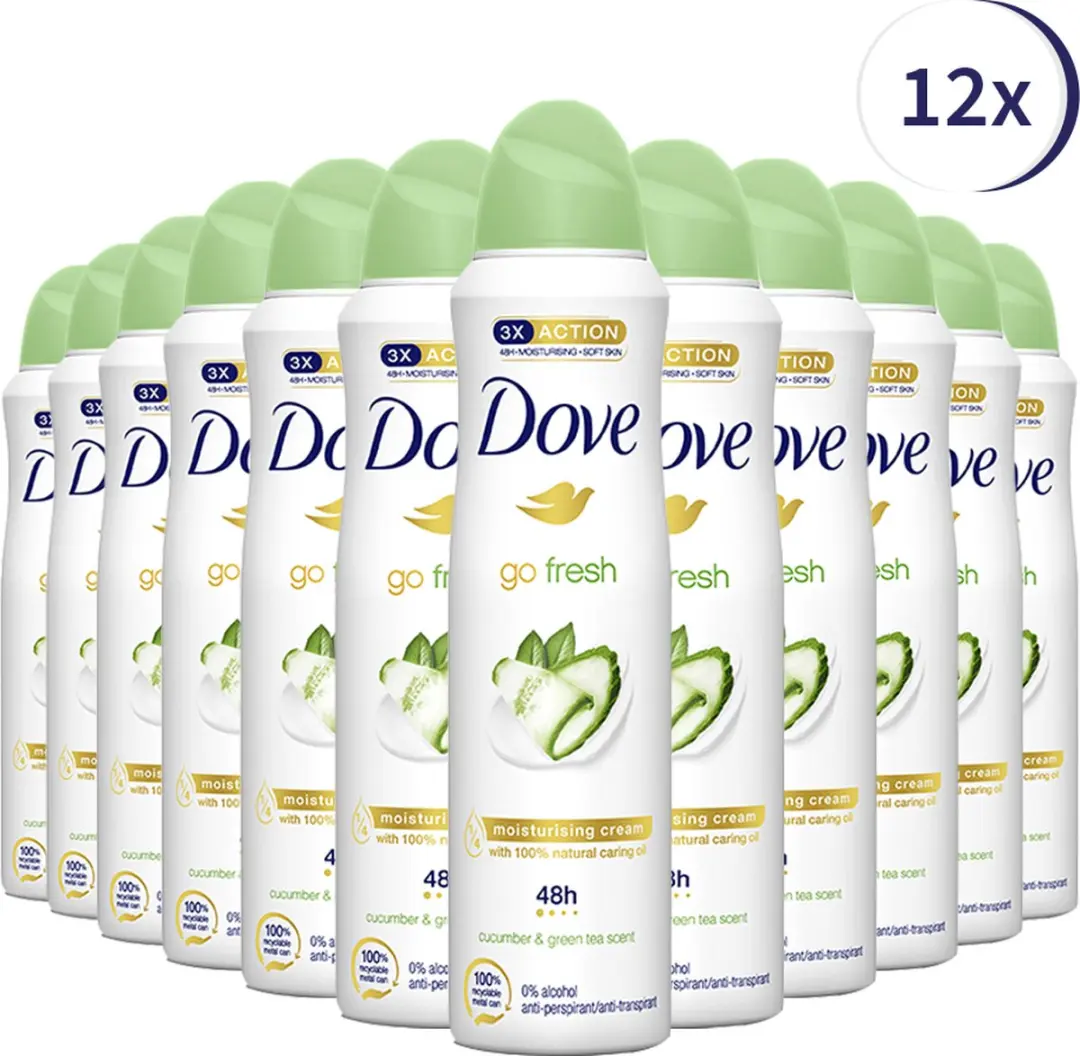 Dove Go Fresh Anti-transpirant Spray Komkommer