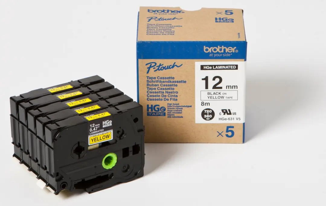 Brother HGe-631V5 Labeltape