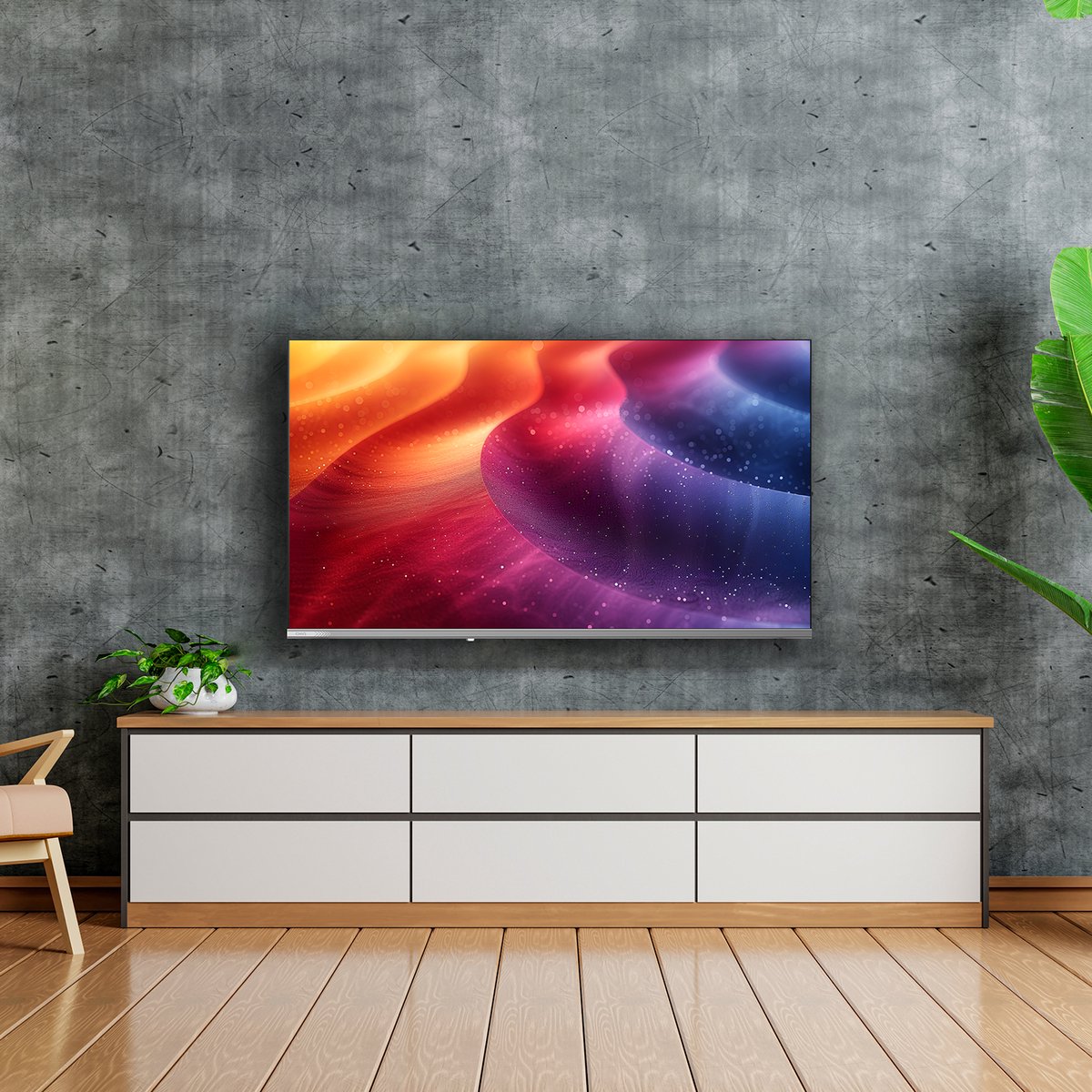 CHiQ L40QST - Smart TV 40 Inch - QLED Pro Google TV - FHD 1080P - Randloos Metal Design - Dolby Audio - 2025 Nieuw