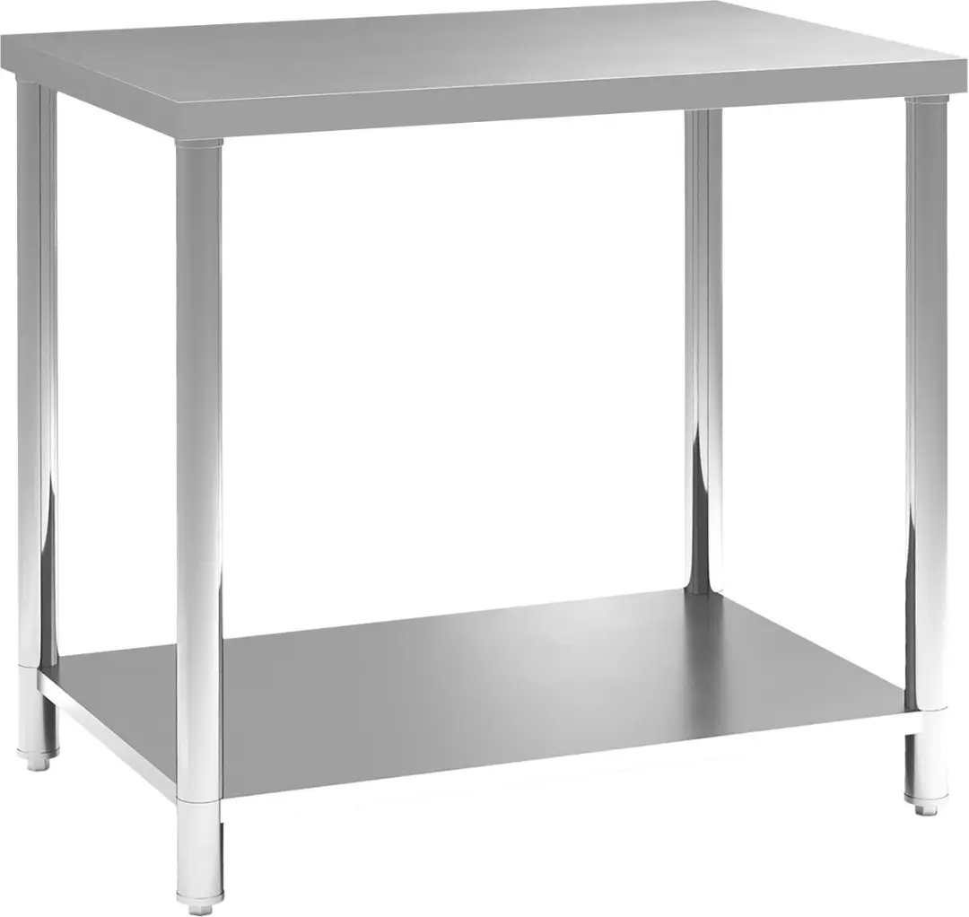 Homcom Werkbank RVS 90x60x86cm