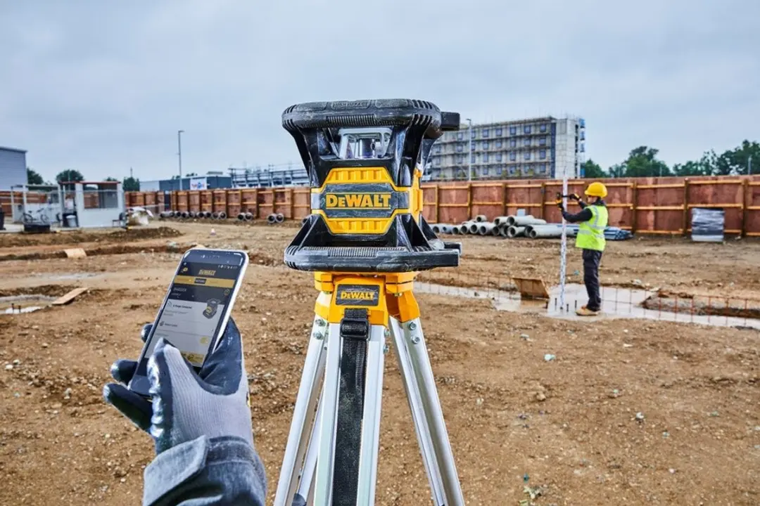 DeWalt DCE080D1GS Roterende Laser - 600m Bluetooth Groen 18V