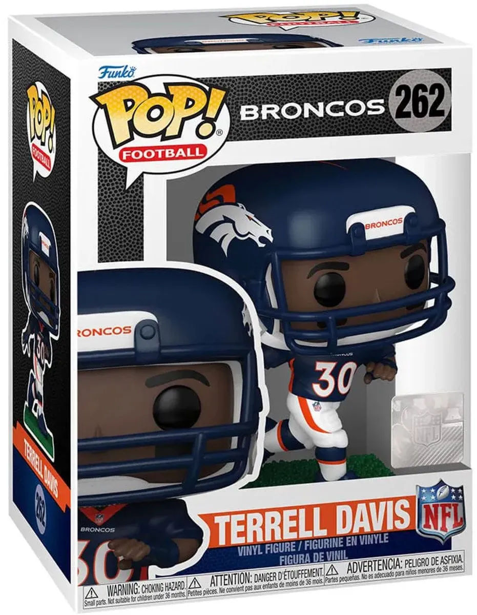 Funko Legends Pop! NFL Terell Davis Broncos - Wit