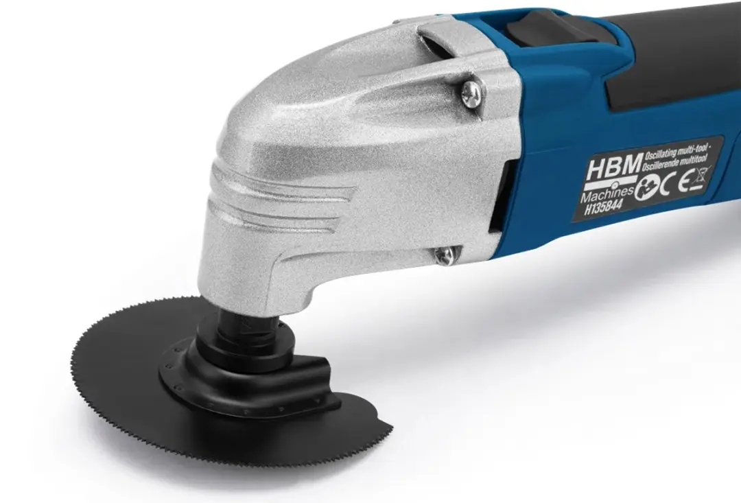 HBM H135844 Oscillerende Multitool - 200W - 10-delige Set