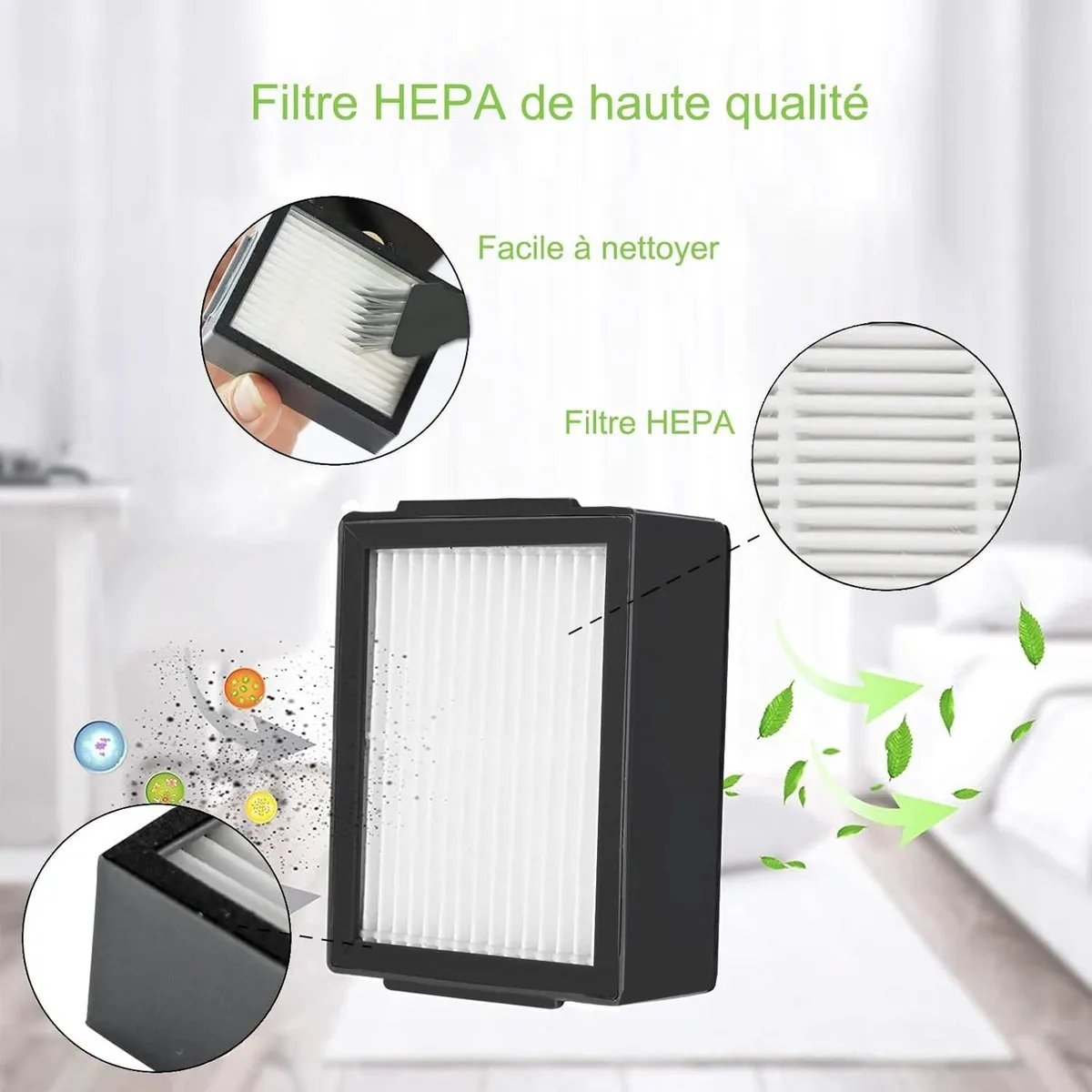 iRobot Roomba J7/i7/i6/i3/i4/i2/i5/i8/i1+/Plus e5 e6 I E J Rolborstels & Filters - 9 Stuks