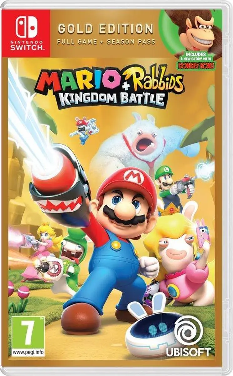 Nintendo Mario + Rabbids Kingdom Battle Gold Edition