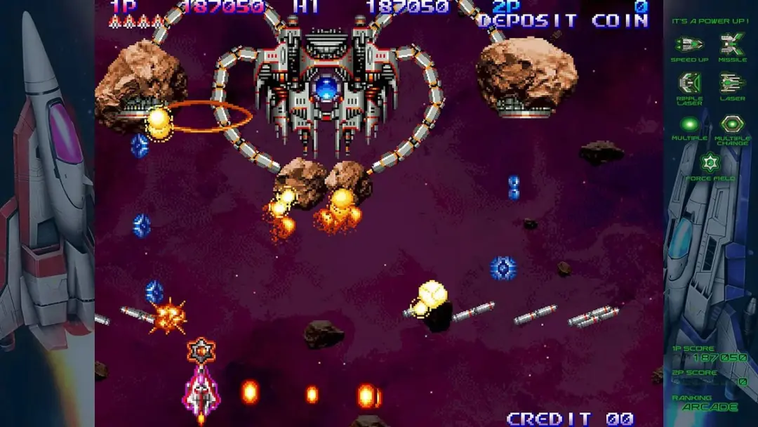 Limited Run Games Gradius Origins Cover C Salamander 3 - PS5