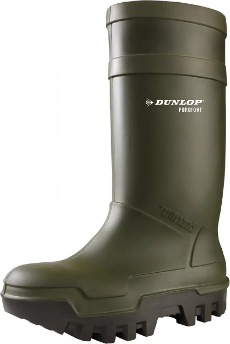 Dunlop Purofort Thermo+ Werklaarzen - Maat 48 - Groen