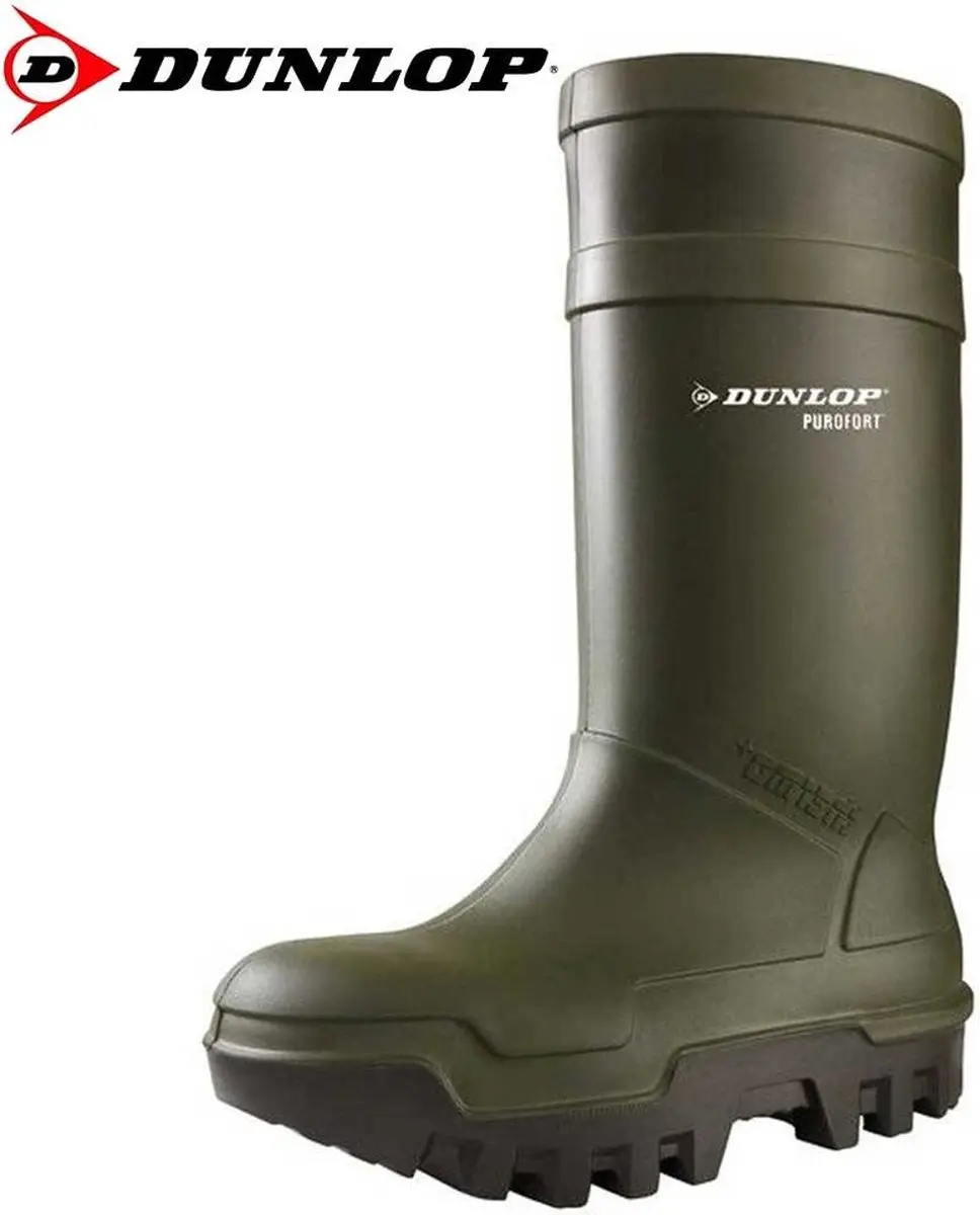 Dunlop Purofort Thermo+ Werklaarzen - Maat 48 - Groen