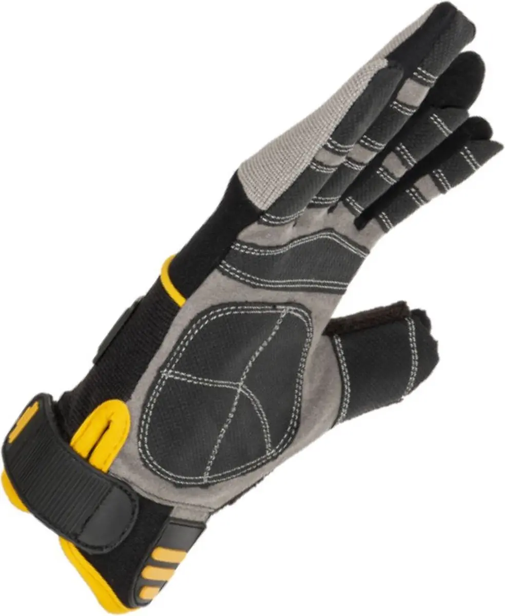 DeWalt DPG24L Werkhandschoenen 3-vingers - Zwart/Geel - afbeelding 6 van 6