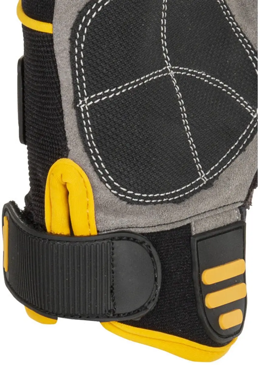 DeWalt DPG24L Werkhandschoenen 3-vingers - Zwart/Geel