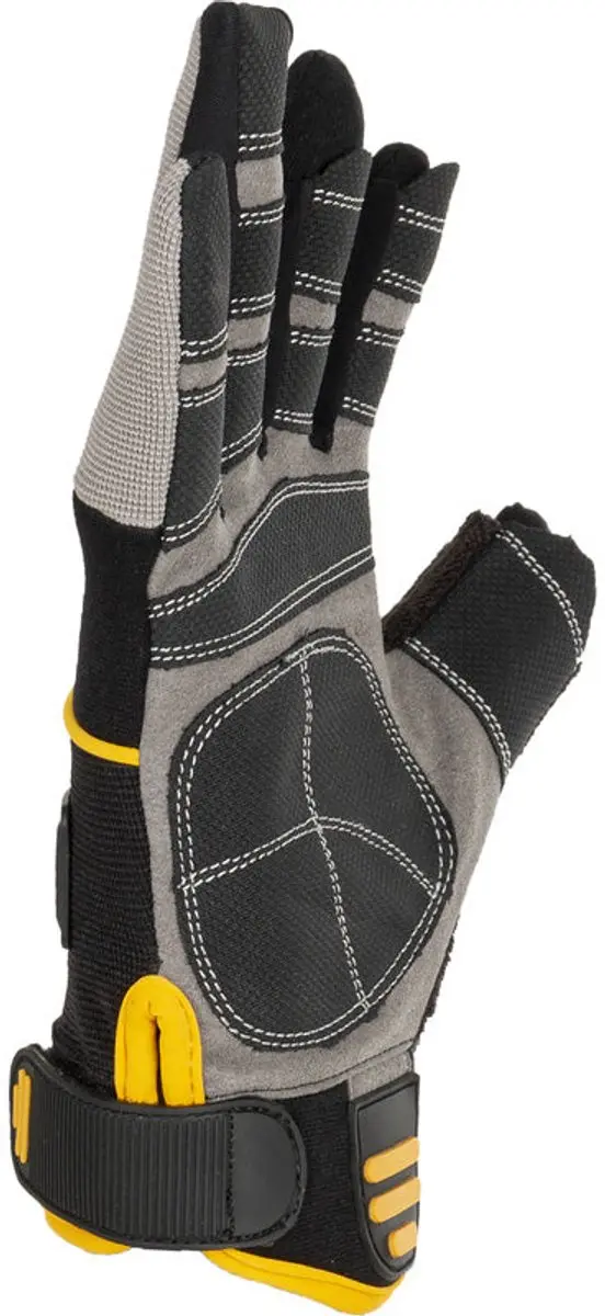 DeWalt DPG24L Werkhandschoenen 3-vingers - Zwart/Geel