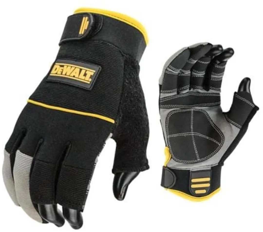 DeWalt DPG24L Werkhandschoenen 3-vingers - Zwart/Geel
